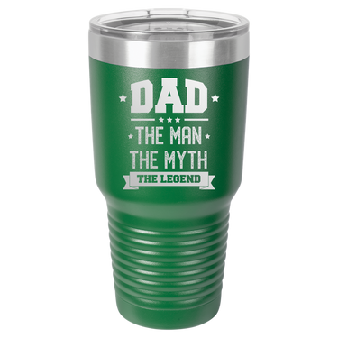 Dad The Man The Myth The Legend 30oz Ringneck Tumbler